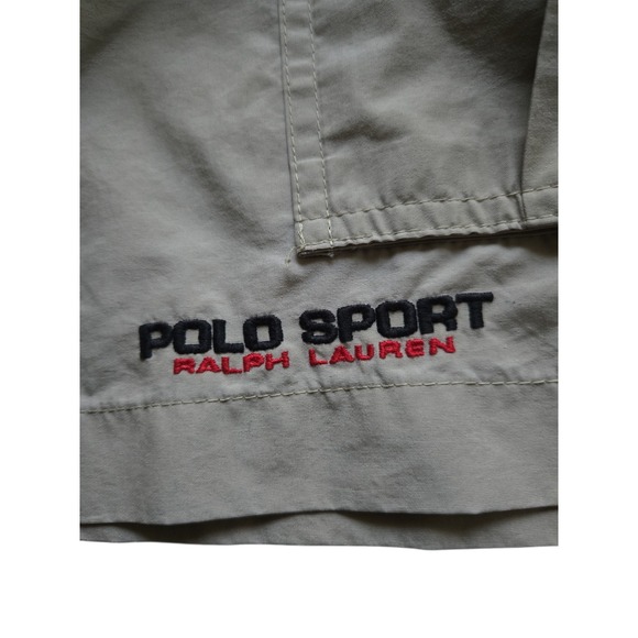 Vintage 90s Mens M EUC POLO SPORT RALPH LAUREN 7" Water Repellent Hiking Shorts - Picture 11 of 16
